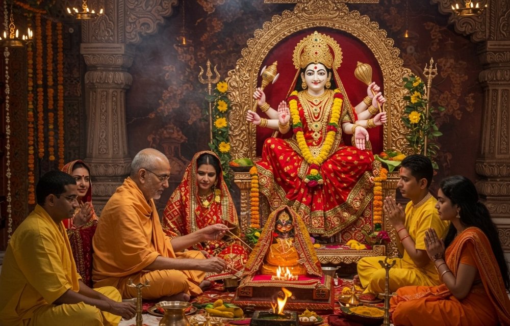 Mother Baglamukhi Short Ritual